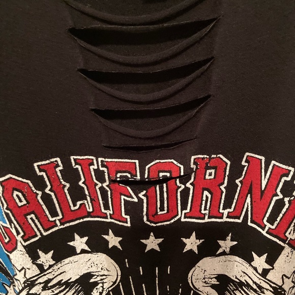 Vintage inspired graphic muscle tank - Picture 3 of 5